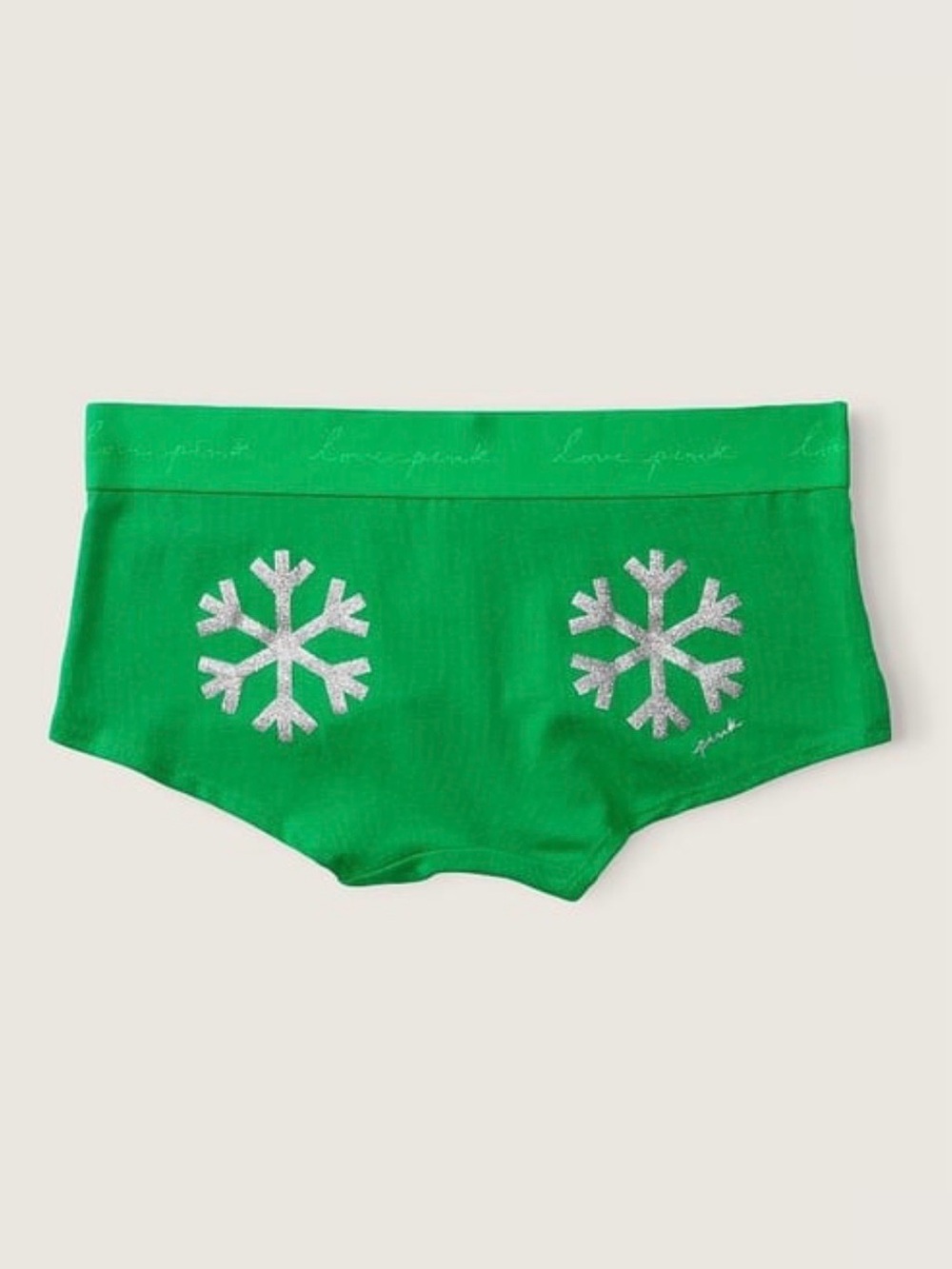 Victoria's Secret PINK Logo Waistband Boyshort /Shortie Panty ~ Size: X-Large